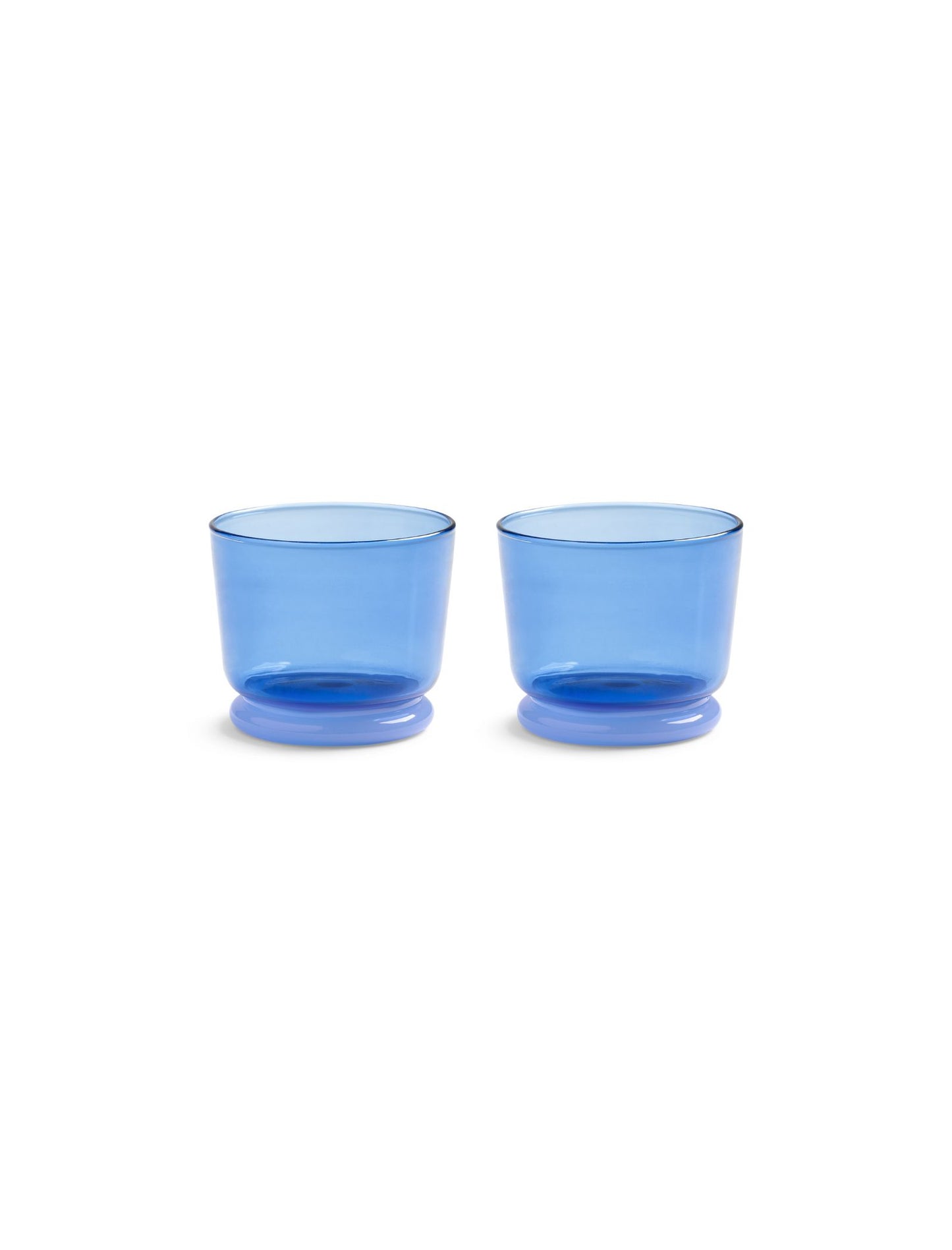 Vasos de cristal Dew set de 2