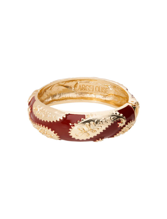 Pulsera Amok Cachemire Burdeos