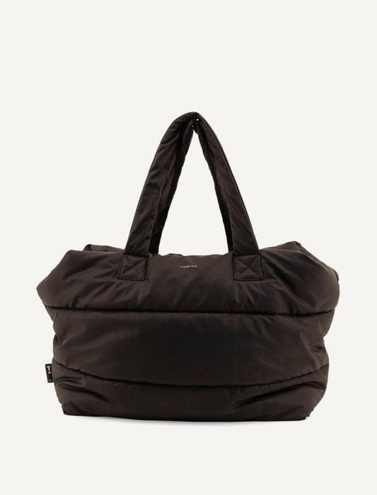 Bolsa fin de semana Camill Negro Big Puffy