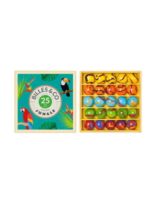 Juego de canicas Jungle - Mini Box