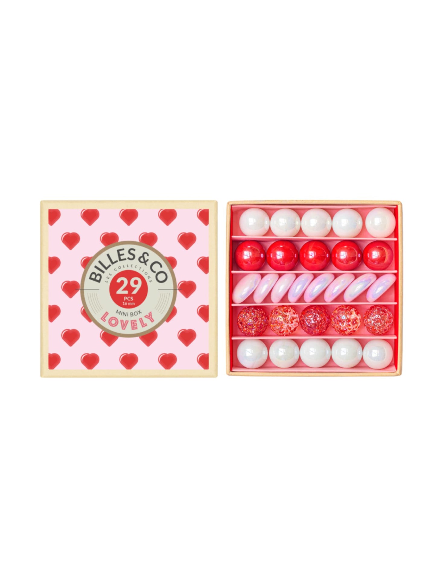 Juego de canicas Lovely - Mini Box