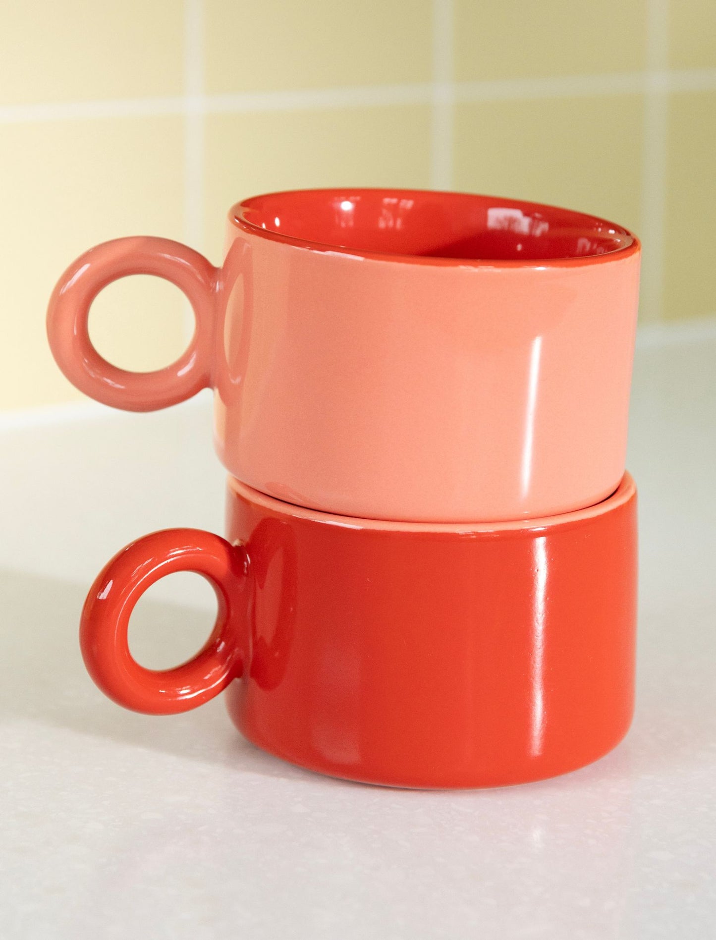 Taza Chiquito Roja set de 2