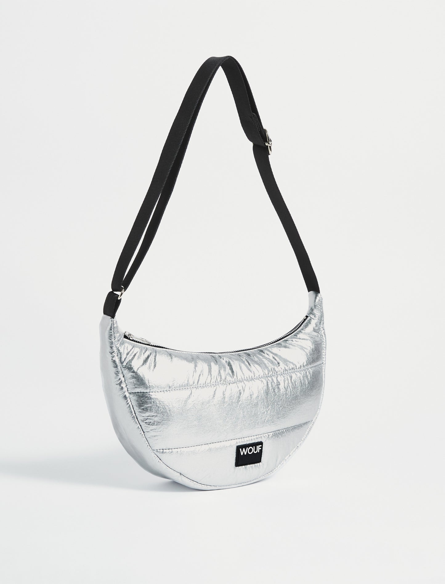 Bolso Bandolera Silver Glossy
