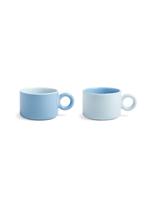 Taza Chiquito Azul set de 2
