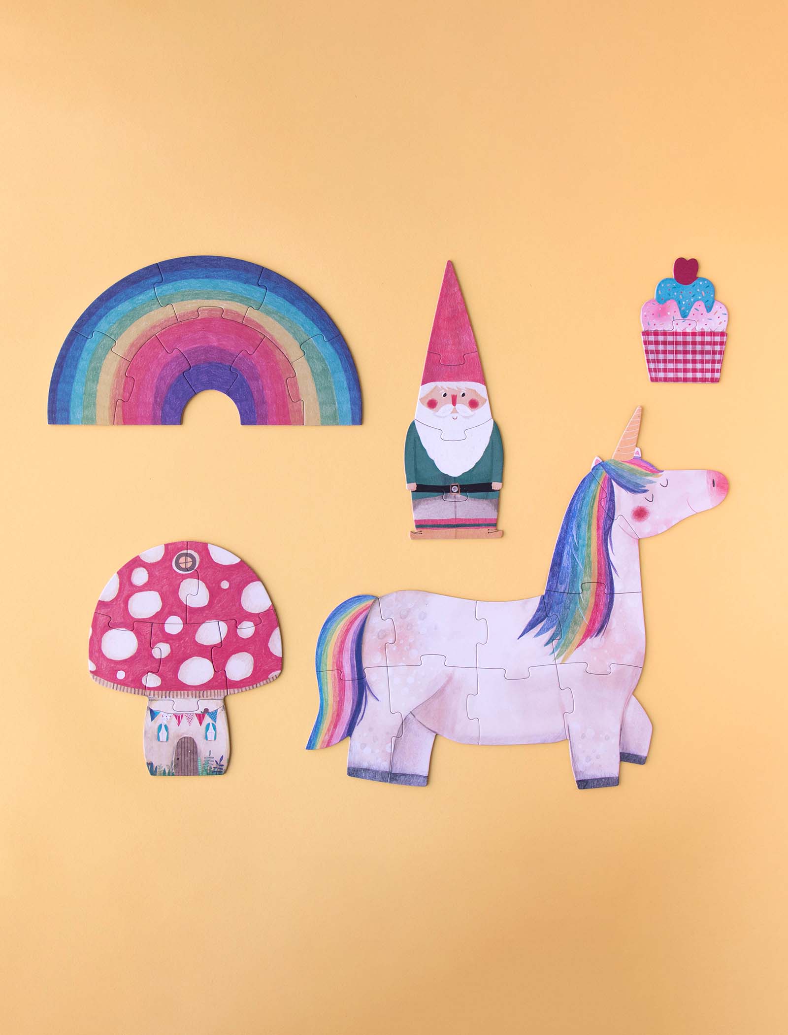 Happy birthday unicorn puzzle