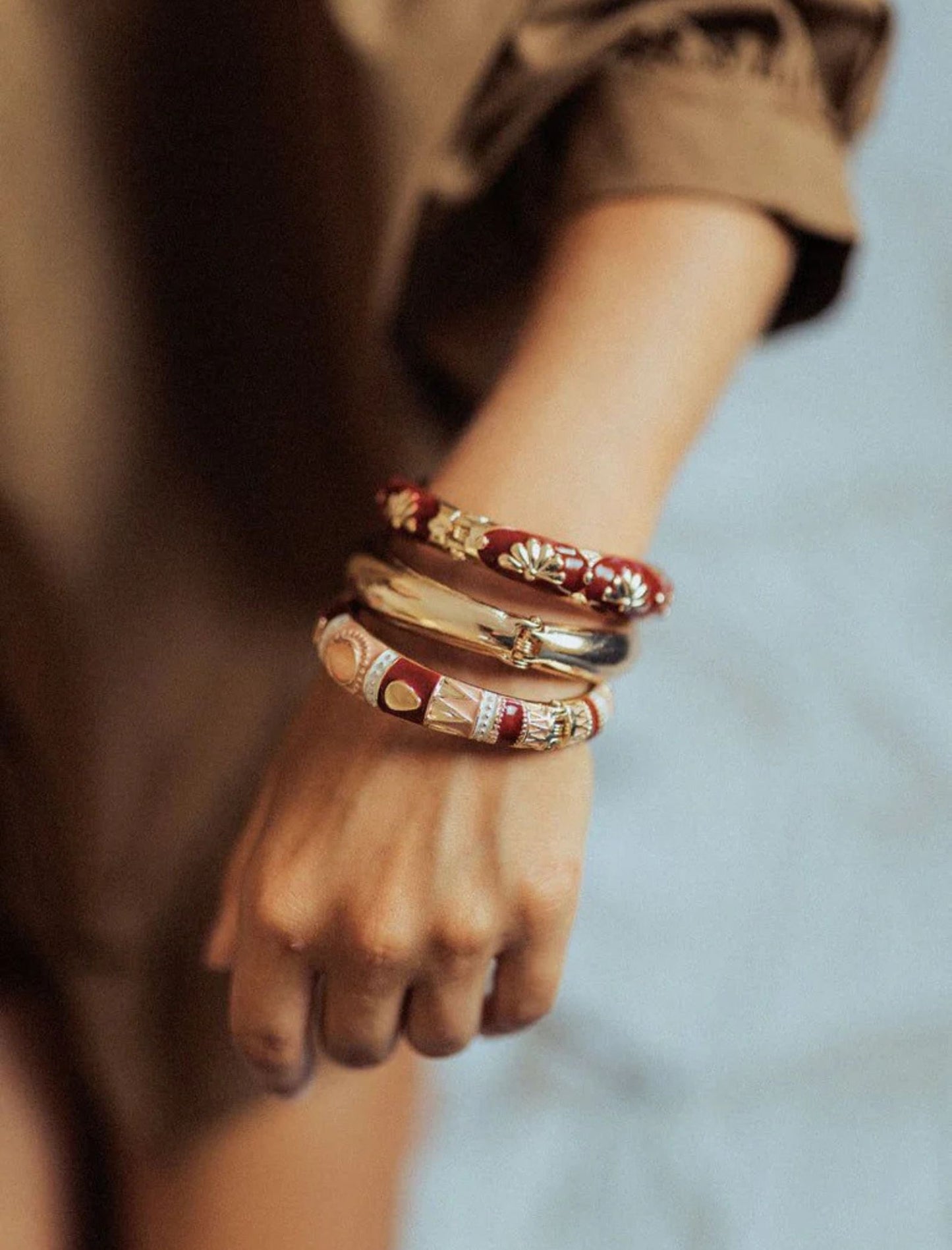 Pulsera Methys Amonk Burdeos