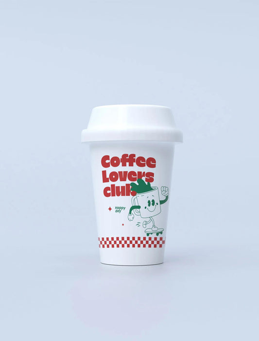 Coffee cup vase
