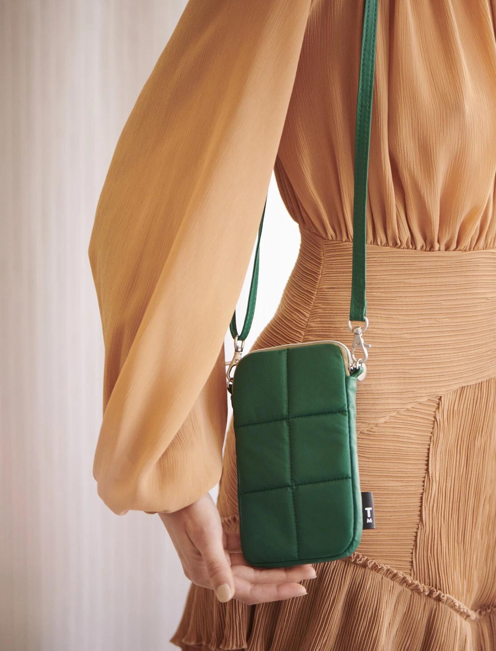 Bolso para teléfono Luce Puffy aventurine